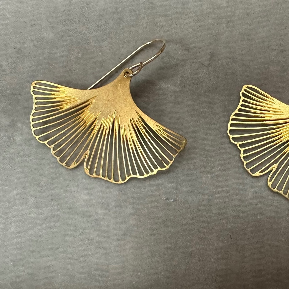 Leaf Earrings - image 3